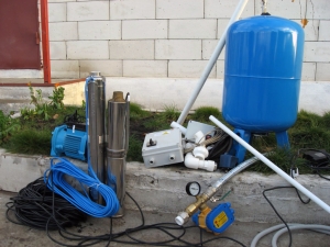 Оборудование для подведения воды к дому